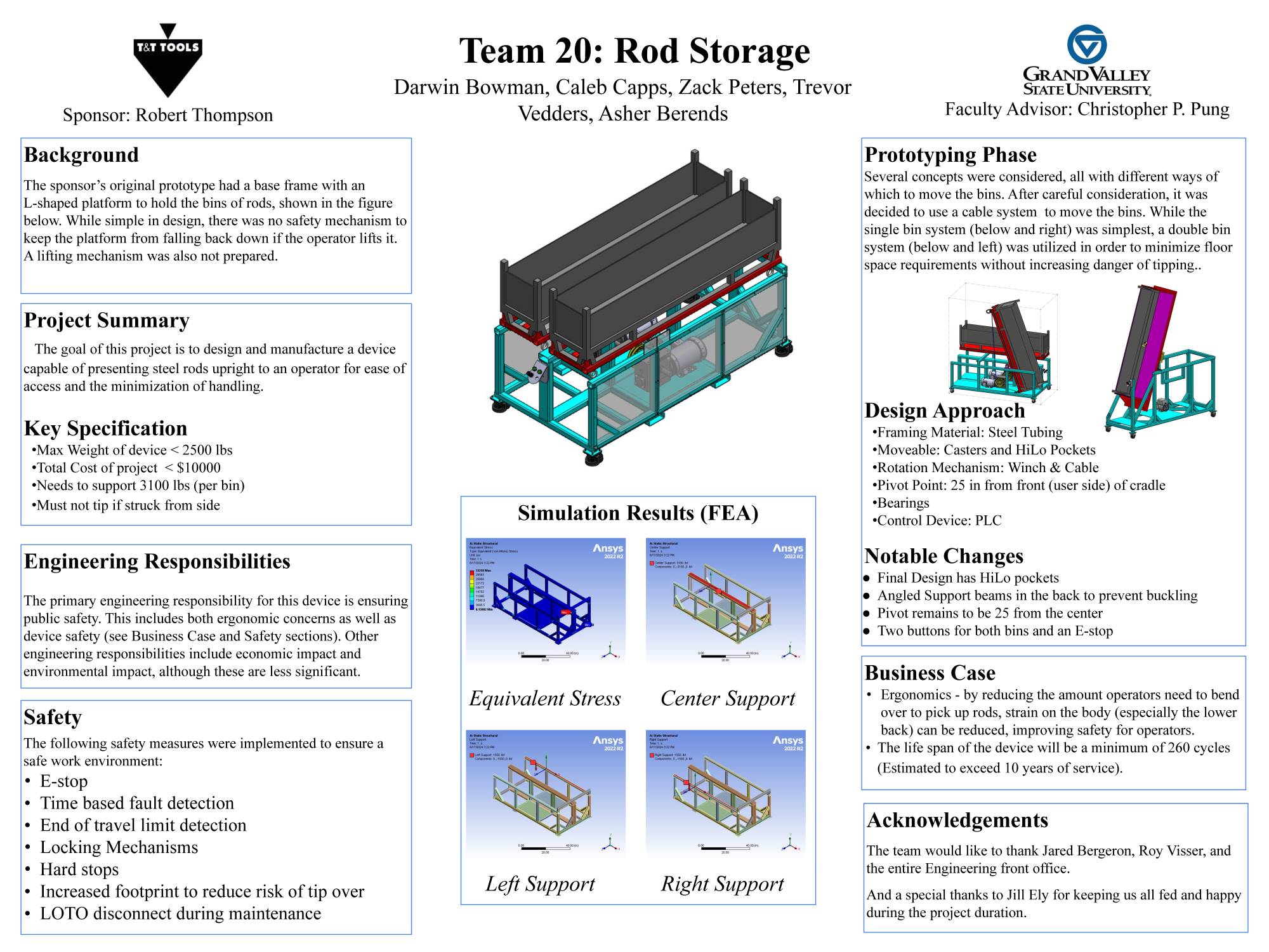 T&T Tools senior project poster